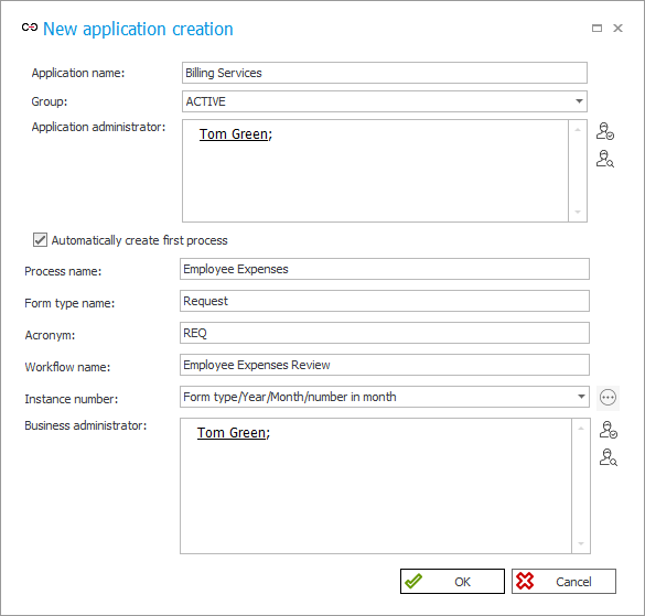 Application name