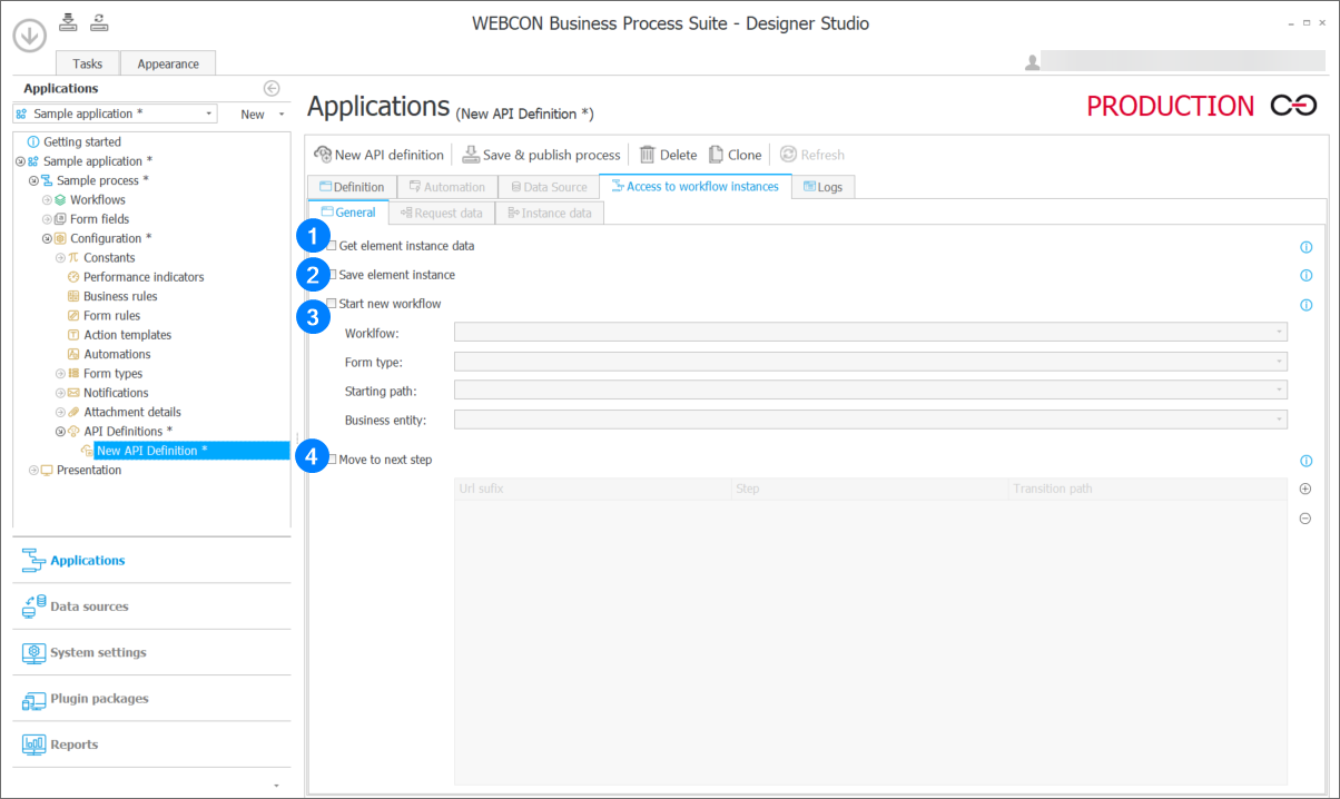 Mappings configuration