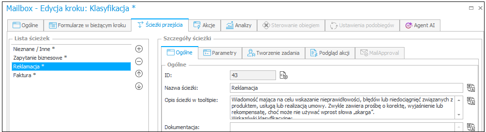 Opis ścieżki